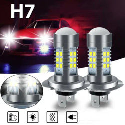 2x H7 Kit lampadina per fari a LED abbagliante/anabbagliante Super luminoso 6000K lampadina