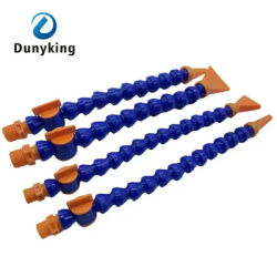 Pneumatic Tube 1/4" 3/8" 1/2" BPS Male Thread Plastic Flexible Water Oil Coolant Pipe Hose for lathe CNC machine