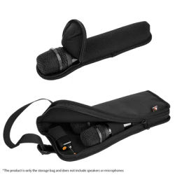 Microphone Storage Bag for JBL Partybox Encore Essential/110 Transmitter Bag Portable Bose S1 Pro K Song Travel Carrying Case