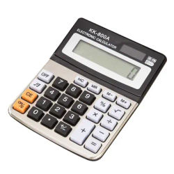 1PC Electronic Calculator LCD Display Desktop 8 Digit Commercial Tool Office Financial Accounting