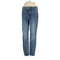 White House Black Market Jeans - Low Rise: Blue Bottoms - Women's Size 4