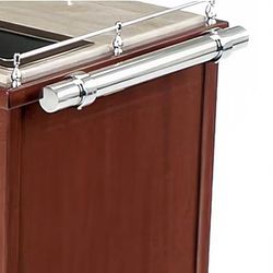 Forbes Industries 6005-PS Cart Handle - Polished Stainless Steel
