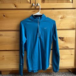 Nike Tops | Nike Dry Fit 1/4 Zip || Size: Large || Color: Blue | Color: Blue | Size: L