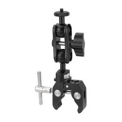 CAMVATE Super Crab Clamp with Dual 1/4"-20 Ball Head Arm C2872