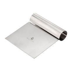 Matfer Bourgeat 112822 Dough Scraper - 5 1/4" x 4 3/4", Stainless Steel