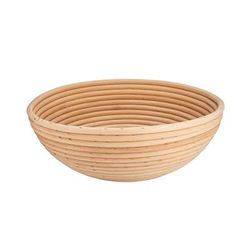 Matfer Bourgeat 118506 10 1/4" Round Proofing Basket, Willow