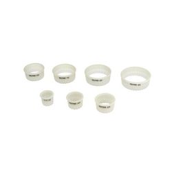 Matfer Bourgeat 150165 4" Round Pastry Cutter Set, Composite