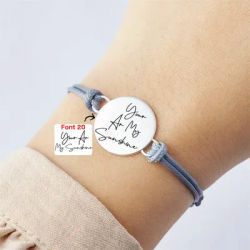 Personalizza il braccialetto con nome personalizzato Mom Tree of Life bracciale rotondo personalizza