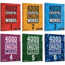 6 libri/Set nuovo 4000 parole inglesi essenziali 1-6 Core vocabolario libro di testo per i libri di