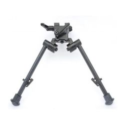 Sierra 7 S7 Bipod Rubber Feet 9-12in Black 380-926