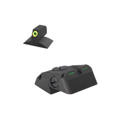 Kensight DAS Adjustable Bar-Dot-Bar Tritium Rear Night Sight Green 990-628