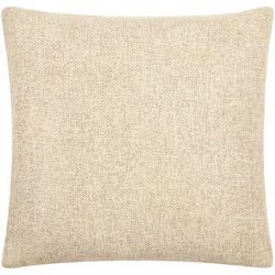 Zuill 20" Square Modern Pearl/Brick Red/Tan Throw Pillow - Boutique Rugs