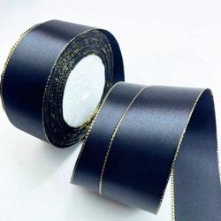 25 Yards Single-sided Colored Satin Ribbon For Decorating Gifts, Christmas Ornaments, Hair Accessories