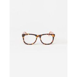 J.McLaughlin Women's Barlett Readers in Tortoise Brown Leopard, Size 2.5