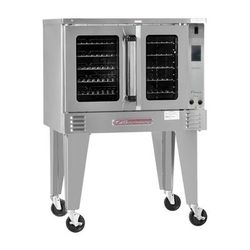Southbend PCG50B/TI NG Platinum Bakery Depth Single Full Size Natural Gas Commercial Convection Oven - 50,000 BTU, Touchscreen Controls, Gas Type: NG