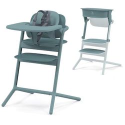 Cybex LEMO 2 High Chair Set + Taining Tower Bundle - Stone Blue