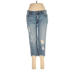 Free People Jeans - High Rise: Blue Bottoms - Women's Size 27