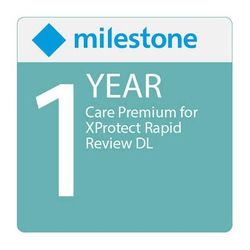 Milestone 1-Year Care Premium for XProtect Rapid Review DL MCPR-YXPRRDL