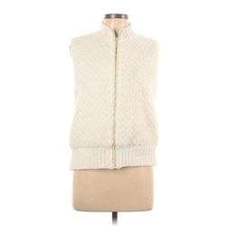 Tiara Sweater Vest: Ivory Sweaters & Sweatshirts - Women's Size Large