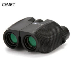 High Power 10X25 Binoculars Professional HD Compact Telescope Bak4 Prism Binocular Optical Sport Scope FMC Lens For Travel Camp