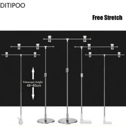 Photography Photo Backdrop Stands Adjustable T-Shape Background Frame Support System Stands With