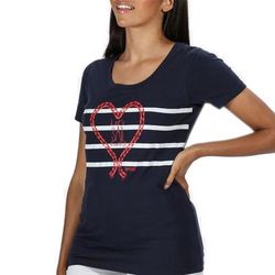 Regatta Womens/Ladies Filandra IV Graphic T-Shirt - Navy Sail - Blue - 16