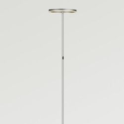 Brightech Halo Split LED Modern Torchiere Floor Lamp - Grey