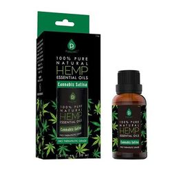 PURSONIC 100% Pure Natural Cannabis Sativa (Hemp) Essential Oil