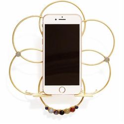 Ariana Ost Recharge Your Soul - Phone Station - Decorative Charger - Gold