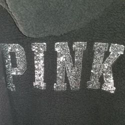 Pink Victoria's Secret Sweaters | 1 Vs Pink Rare Sweaters Jackets Bling Sherpa Nwt Rare Satin | Color: Black/Blue/Pink/Red/White | Size: All Different