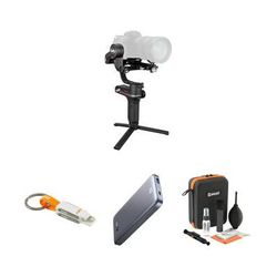 Zhiyun WEEBILL-S Handheld Gimbal Stabilizer with Power & Cleaning Kit C020110EUA