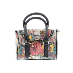 DC Comics Satchel: Gray Floral Bags