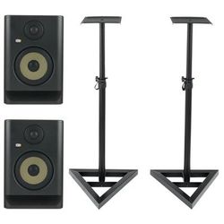 KRK Rokit RP5 G5 Stand Bundle