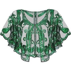 Anni Ruggenti Anni 1920 Retrò Vintage Sciarpe da flapper Il grande Gatsby Charleston Invitato al matrimonio Paillettes Costume Per donna Natale Carnevale Capodanno Evento / Festa Ricevimento di nozze