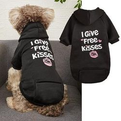 Cane Gatto Felpa con cappuccio Moda Casual Inverno Traspirante Morbido Lavabile Confortevole Natale All'aperto Casual Quotidiano Abbigliamento per Cani for Bichon Frisé Volpino di Pomerania Cucciolo