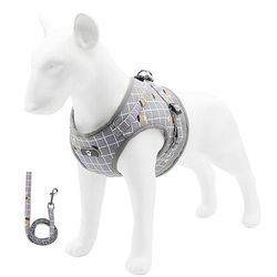 Prodotti per cani Prodotti per gatti Accendi il cablaggio Guinzaglio da corsa Guinzaglio da allenamento Riflessivo Portatile Traspirante Esterno Marcia Tinta unita