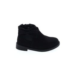 Baby Gap Ankle Boots: Black Shoes - Kids Girl's Size 8