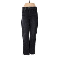 Gap Jeans - Mid/Reg Rise: Black Bottoms - Women's Size 4