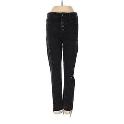 Abercrombie & Fitch Jeans - High Rise: Black Bottoms - Women's Size 27