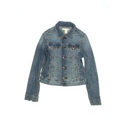 H&M Denim Jacket: Blue Jackets & Outerwear - Kids Girl's Size 4