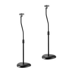 Mount-It! MI-1232 Height Adjustable Speaker Floor Stands (Pair) MI-1232