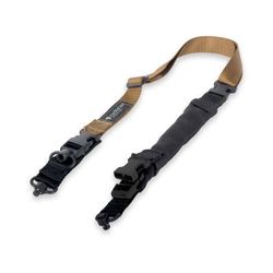Crosstac Lockout Sling QD Connectors Coyote Brown 135034-CB-QD