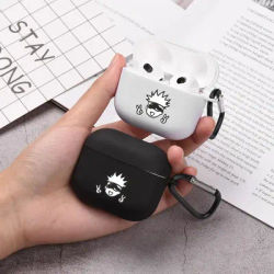 Personaggio dei cartoni animati Anime Cool Airpod Case Cool Cover per auricolari per AirPods 2 3 Pro 2a generazione custodia regalo per gli appassionati di film degli amici