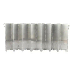 12/14/16 Plates Gas Stove Wind Shield Outdoor Camping Picnic Cooking Burner Windproof Screen Aluminum Alloy Wind Screen