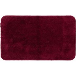 Wide Width Legacy Bath Rug by Mohawk Home in Cranberry (Size 24" W 40" L)