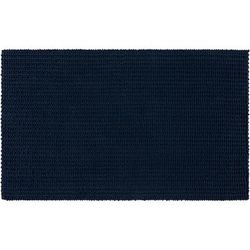 Wide Width Homespun Noodle Bath Rug by Mohawk Home in Indigo (Size 24" W 60" L)