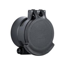 NightForce NX8 8x Rifle Scope Objective Flip-Up Lens Caps Black A538