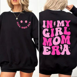 In My Girl Mom Era felpa girocollo donna Pullover ragazza mamma Mama Club felpe primavera vestiti