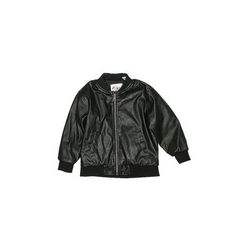 Zara Track Jacket: Black Solid Jackets & Outerwear - Kids Boy's Size 2