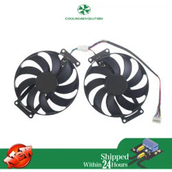 T129215BU RTX 2060 SUPER 2070 GTX1660 Ti Cooling Fan For ASUS GTX 1660 1660Ti DUAL EVO OC RTX RTX2060 Graphics Card Fan